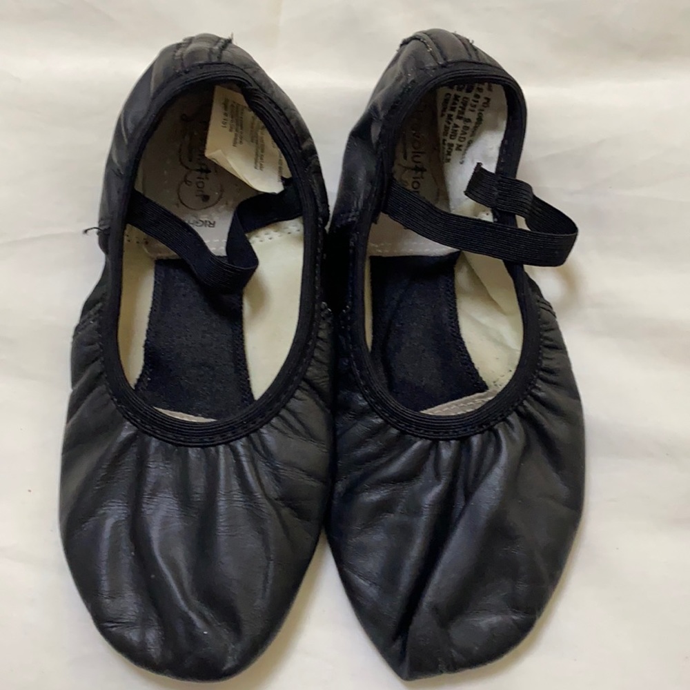 Revolution Black Ballet Shoes Size 6